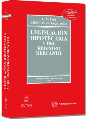 Legislacion Hipotecaria 2012