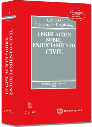 Legislacion de Enjuiciamiento Civil 2012