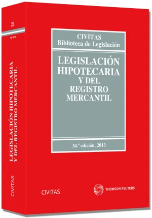 Legislacion Hipotecaria 34 Edicion 2013