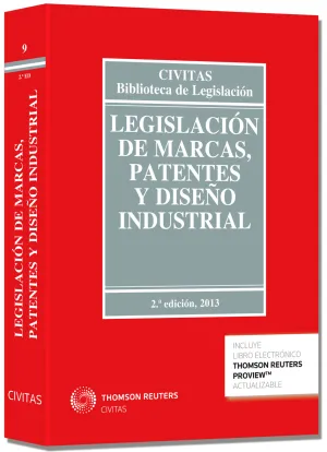 Legislación de Marcas, Patentes y Diseño Industrial (Papel + Proview)