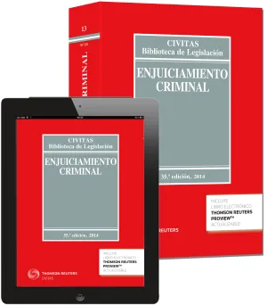 Ley Enjuiciamiento Criminal. (Ebook+Libro) 35Ed. /2