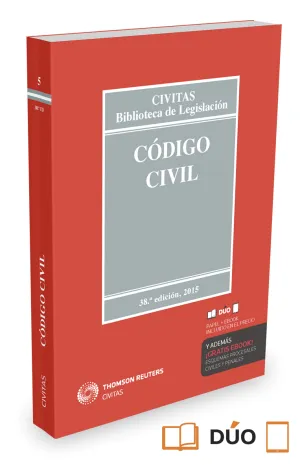 Codigo Civil (Duo) 2015 38 Ed.