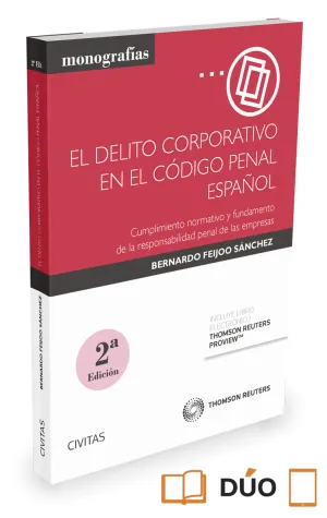 Delito Corporativo en el Codigo Penal Español, el
