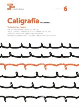 Caligrafia Cuadricula 6 Primaria Baula