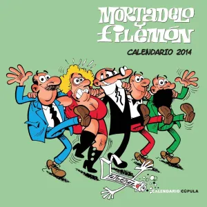 Calendario Mortadelo y Filemon 2014