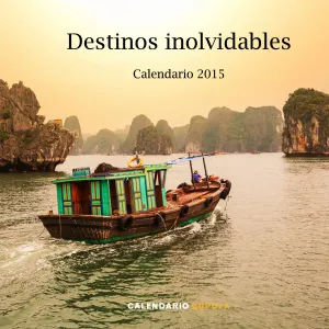 Calendario Destinos Inolvidables 2015