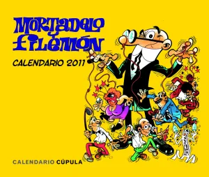 Calendario Sobremesa Mortadelo y Filemon 2011