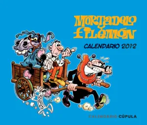 St Calendario Sobremesa Mortadelo y Filemon 2012