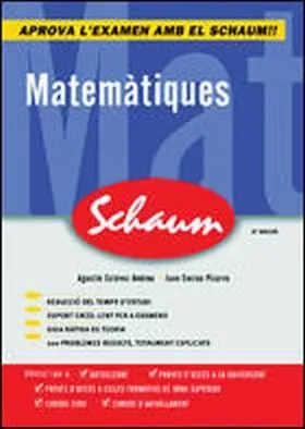 Cutr Matematicas Schaum Selectividad - Curso Cero (Catalan)