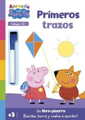 Peppa Pig. Primeros Aprendizajes - Aprendo con Peppa Pig. Primeros Trazos (Libro