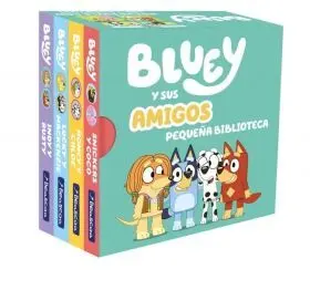 Bluey y Sus Amigos. Pequeña Biblioteca (Edicion en Español)