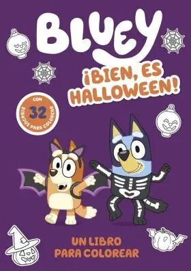 Bluey. Actividades - Bien, Es Halloween! un Libro para Colorear Terrorificamente