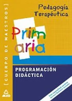 Programacion Didactica Pedagogia Terapeutica
