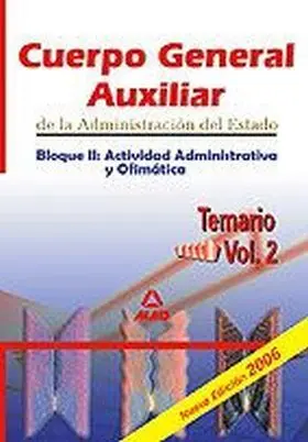Cuerpo General Auxiliar de la Administ. Del Estado