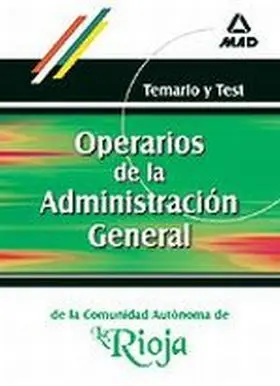 Temario y Test Operarios de la Administracion