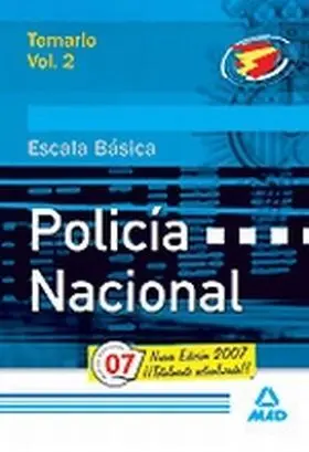 Temario Volumen 2 Policia Nacional