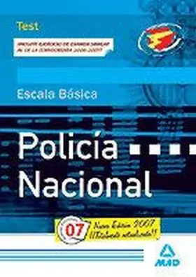 Policia Nacional. Escala Basica. Test