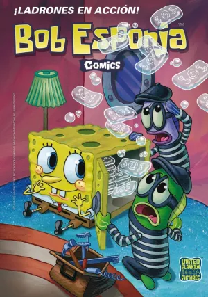 Bob Esponja 10 Ladrones en Accion