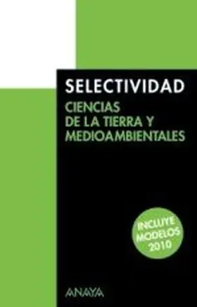 Selectividad. Ciencias de la Tierra y Medioambient