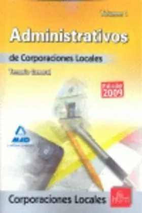 Temario 1 Administrativos Corporaciones Locales