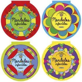 Colorea Mandalas Infantiles (4 Titulos)