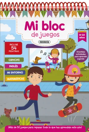 Mi Bloc de Juego 9-10 Años