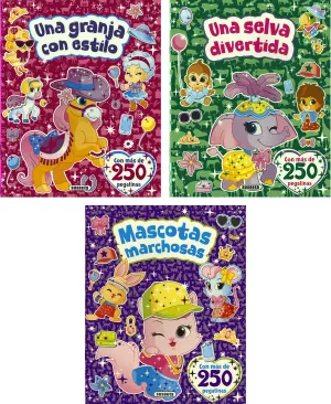 Animales y Pegatinas (3 Titulos)