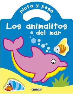 Pinta y Pega los Animalitos del Mar