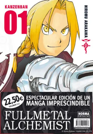 Pack Especial Fullmetal Alchemist Kanzenban Vols. 1 y 2