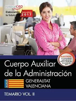 Cuerpo Auxiliar de la Administracion. Generalitat