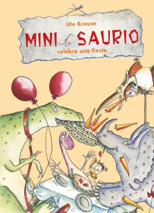 Mini Saurio Celebra una Fiesta