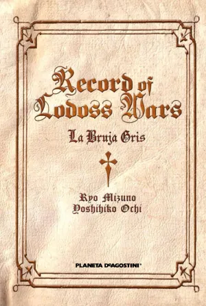 Record Of Lodoss Wars. La Bruja Gris