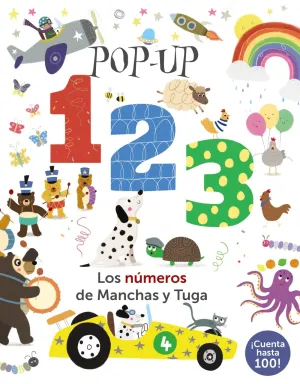 Pop-Up 123. Los Numeros de Manchas y Tuga