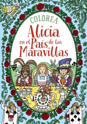 Colorea Alicia en el Pais de las Maravillas