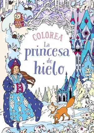 Colorea la Princesa de Hielo