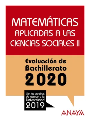 Selectividad Matematicas Aplicadas Cc. ss Ii 2020