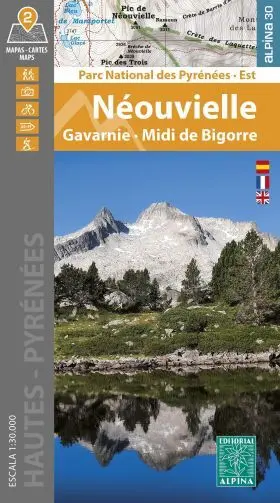 Néouvielle 1:30. 000 (2 Mapes Alpina)