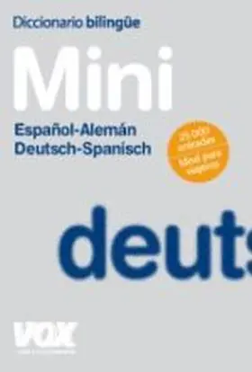 Dicc. Mini Español-Aleman / Deutsch-Spanisch Klett