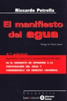 Manifiesto del Agua, el