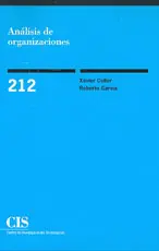 Analisis de Organizaciones Cis 212