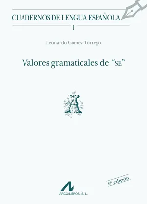 Valores Gramaticales de se