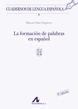 Formacion de Palabras en Espa