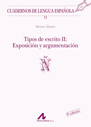 Tipos de Escrito Ii: Exposicion y Argumenta
