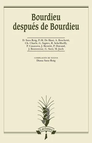 Bourdieu Despues de Bourdieu