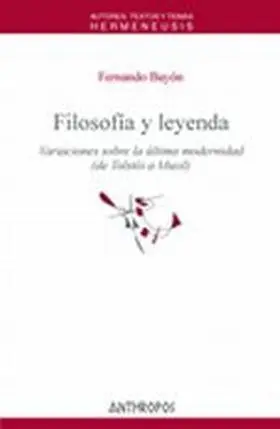 Filosofia y Leyenda
