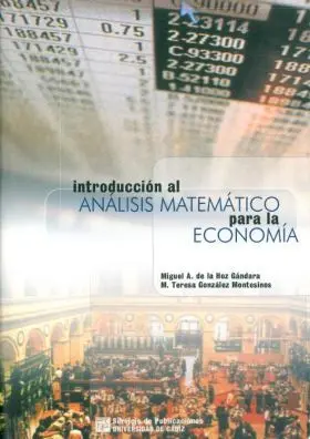 Introduccion Al Analisis Matematico para Economia