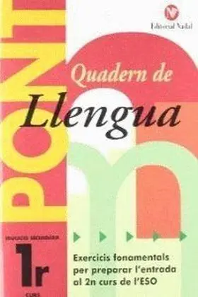 Pont 1 eso Quadern de Llengua
