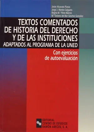 Textos Comentados de Historia del Derecho