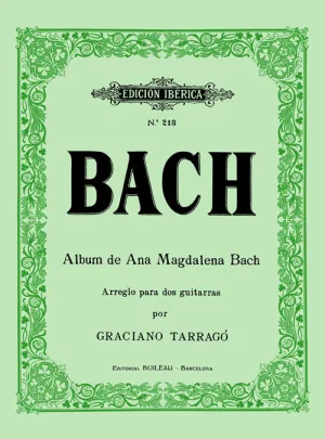 Album de Ana Magdalena Bach [Musica Impresa]