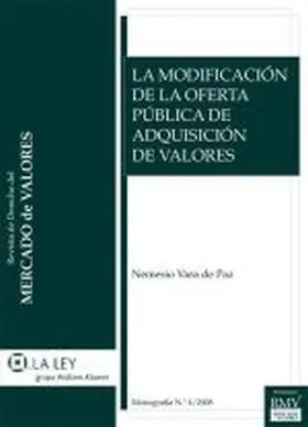 La Modificacion de la Oferta Publica de Adquisicio